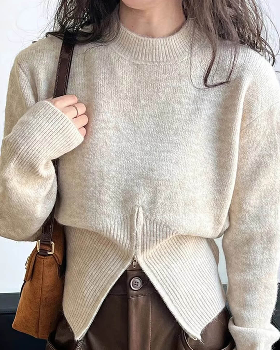 Adahlia Pullover med taljefacon