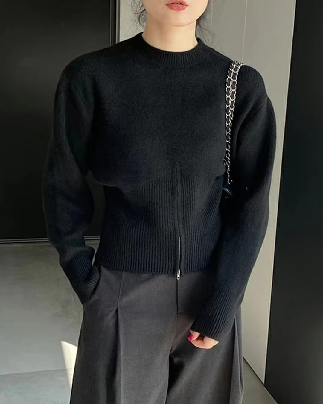 Adahlia Pullover med taljefacon
