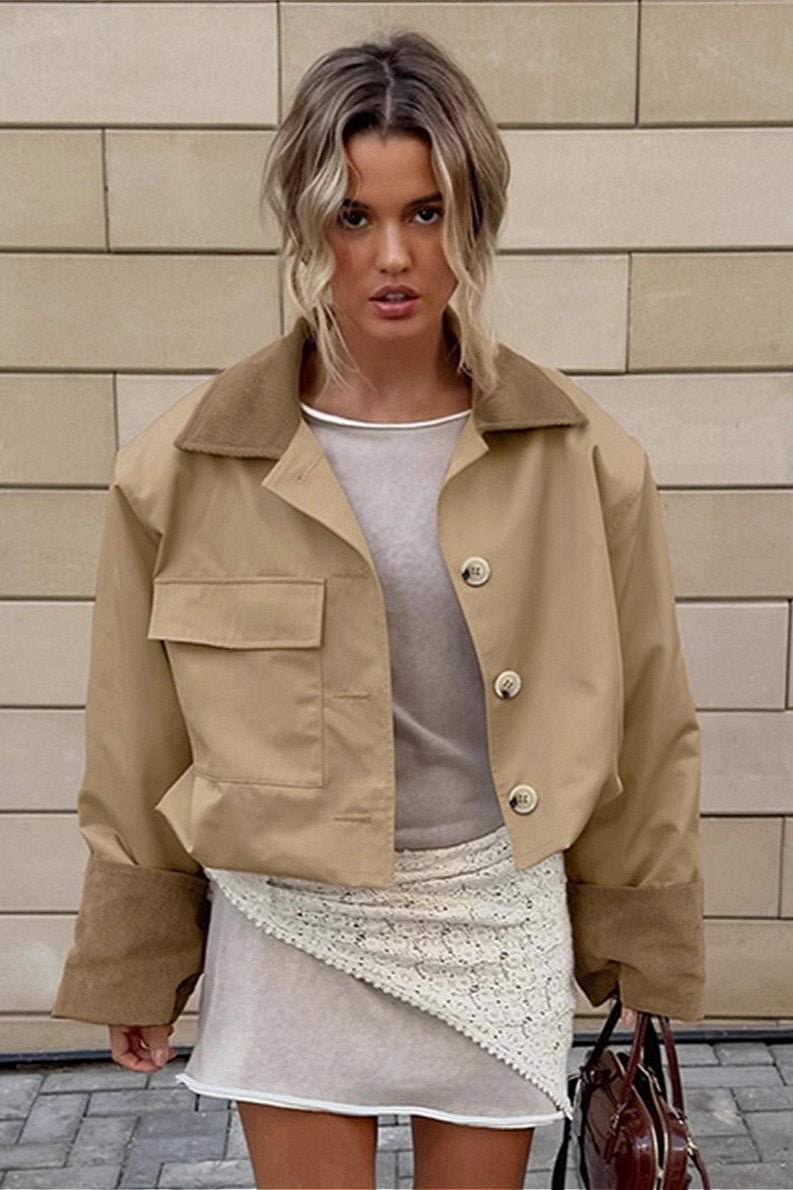 Adriana kort utilityjakke