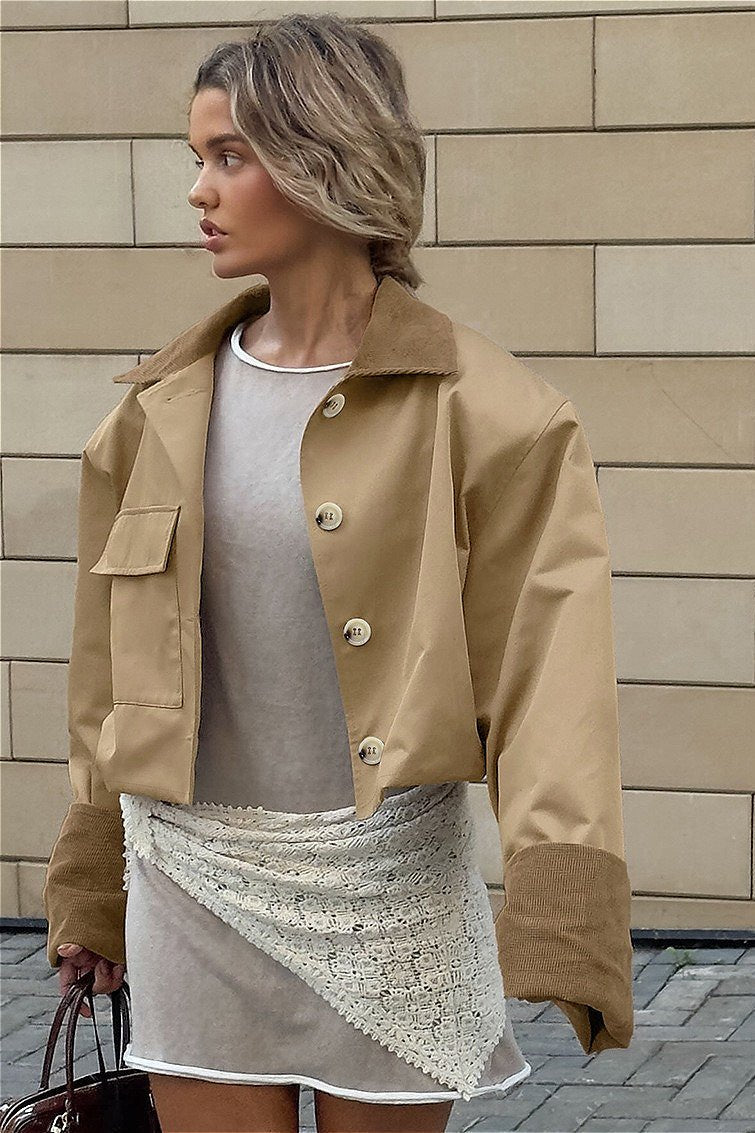 Adriana kort utilityjakke