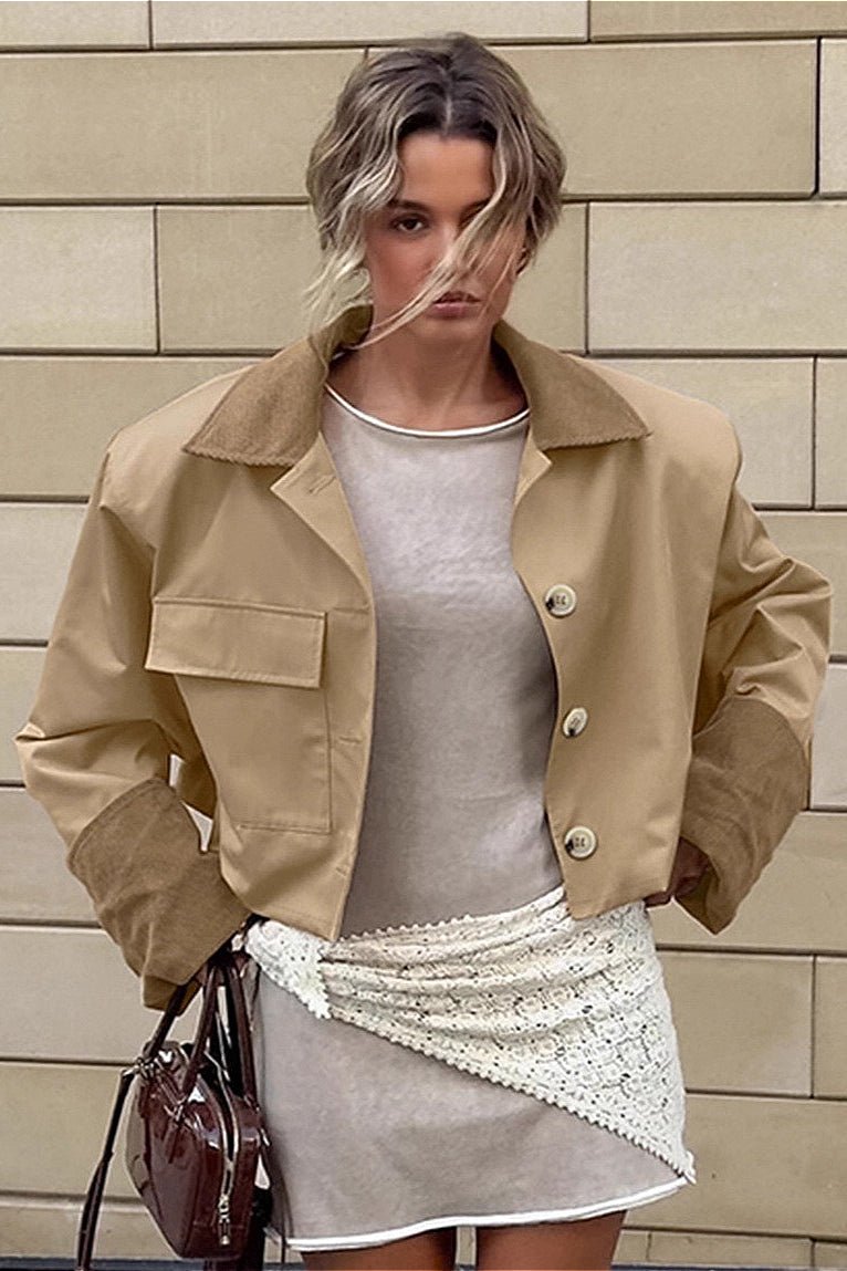 Adriana kort utilityjakke