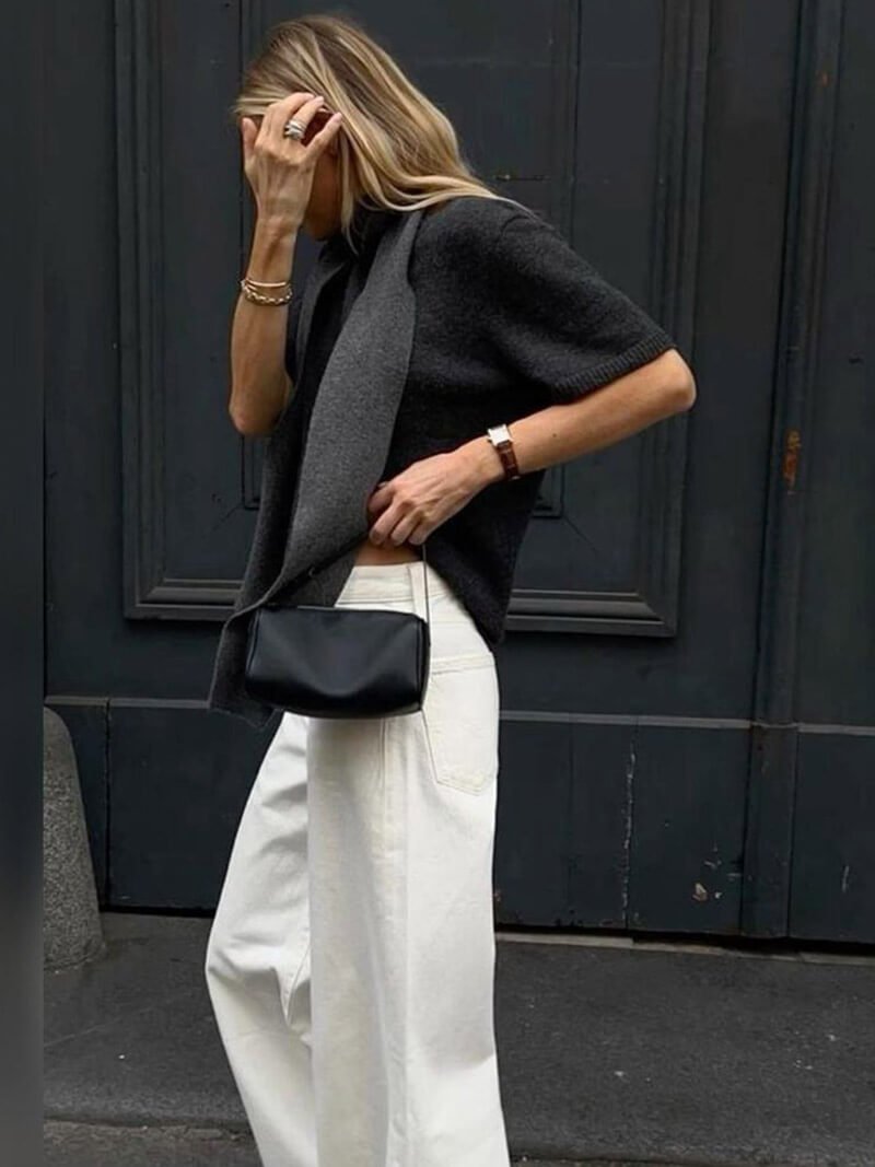 Alice taske med blank finish