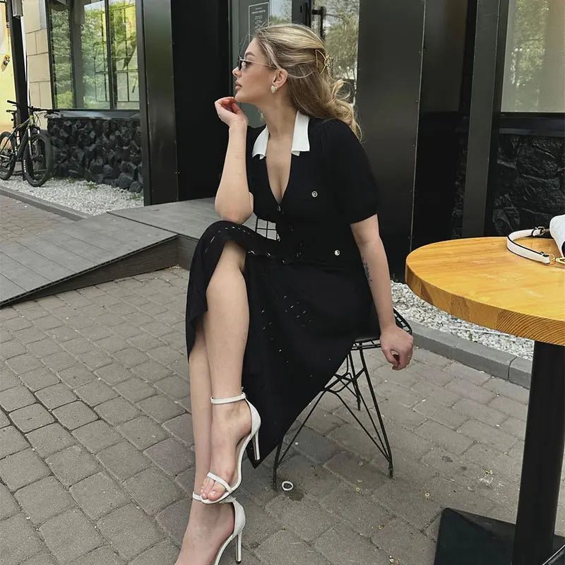 Amelia strikket kjole