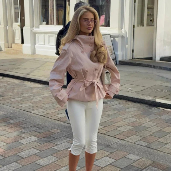 Amy Belted Trench Jacket
