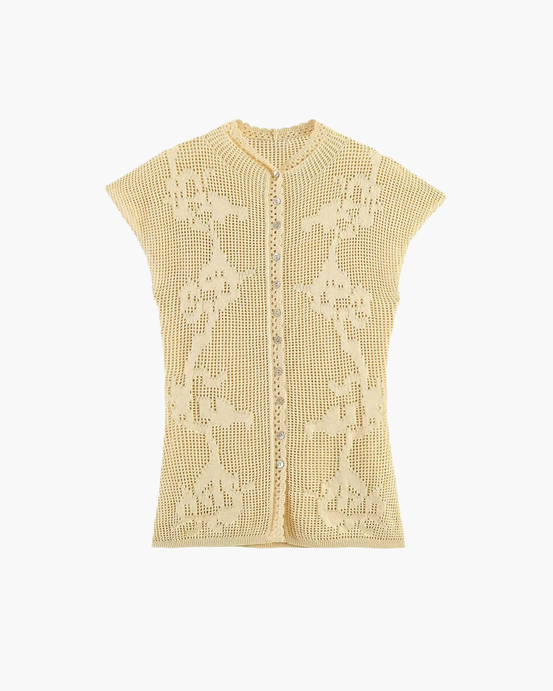 Anne strikket cardigan-top