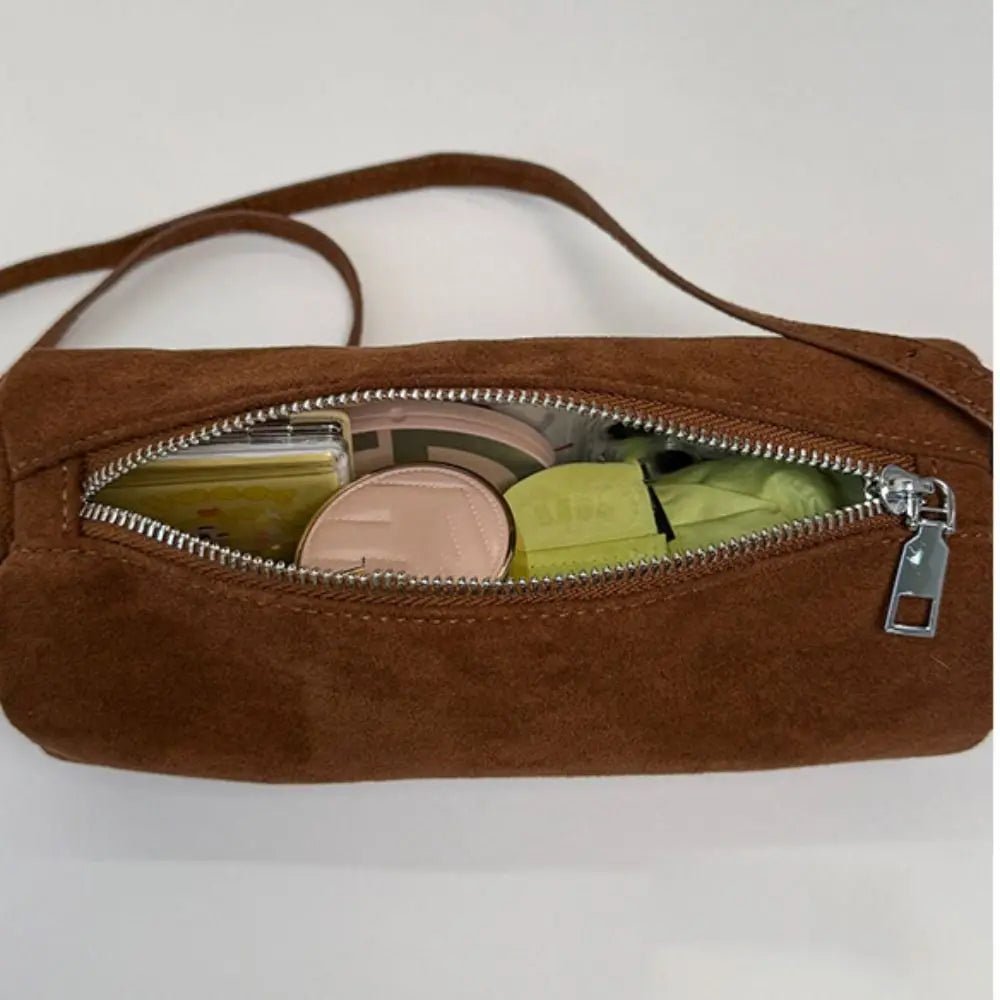 Beatrice Suede Pillow Hobo Bag