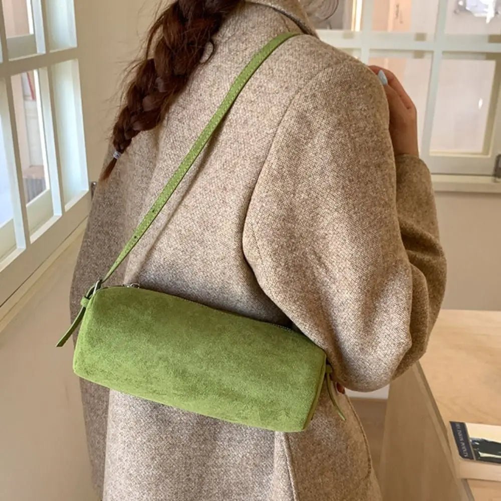 Beatrice Suede Pillow Hobo Bag