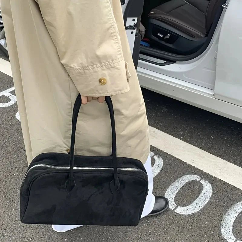 Beatrice vintage-laptoptaske i læder