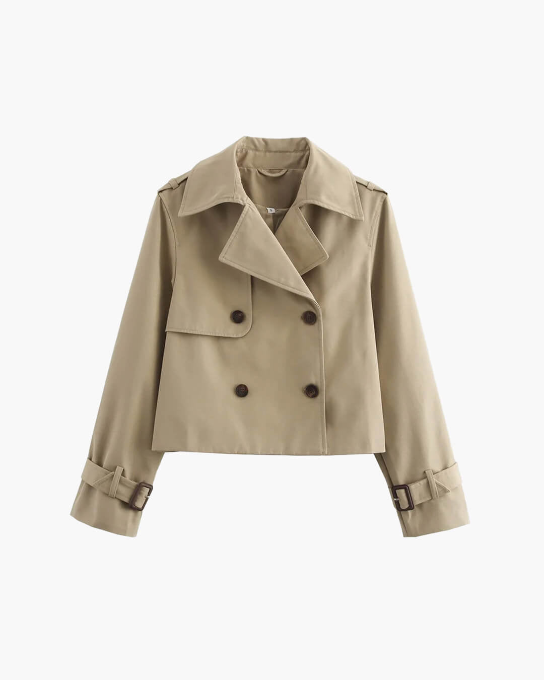Bellatrix cropped trenchcoat