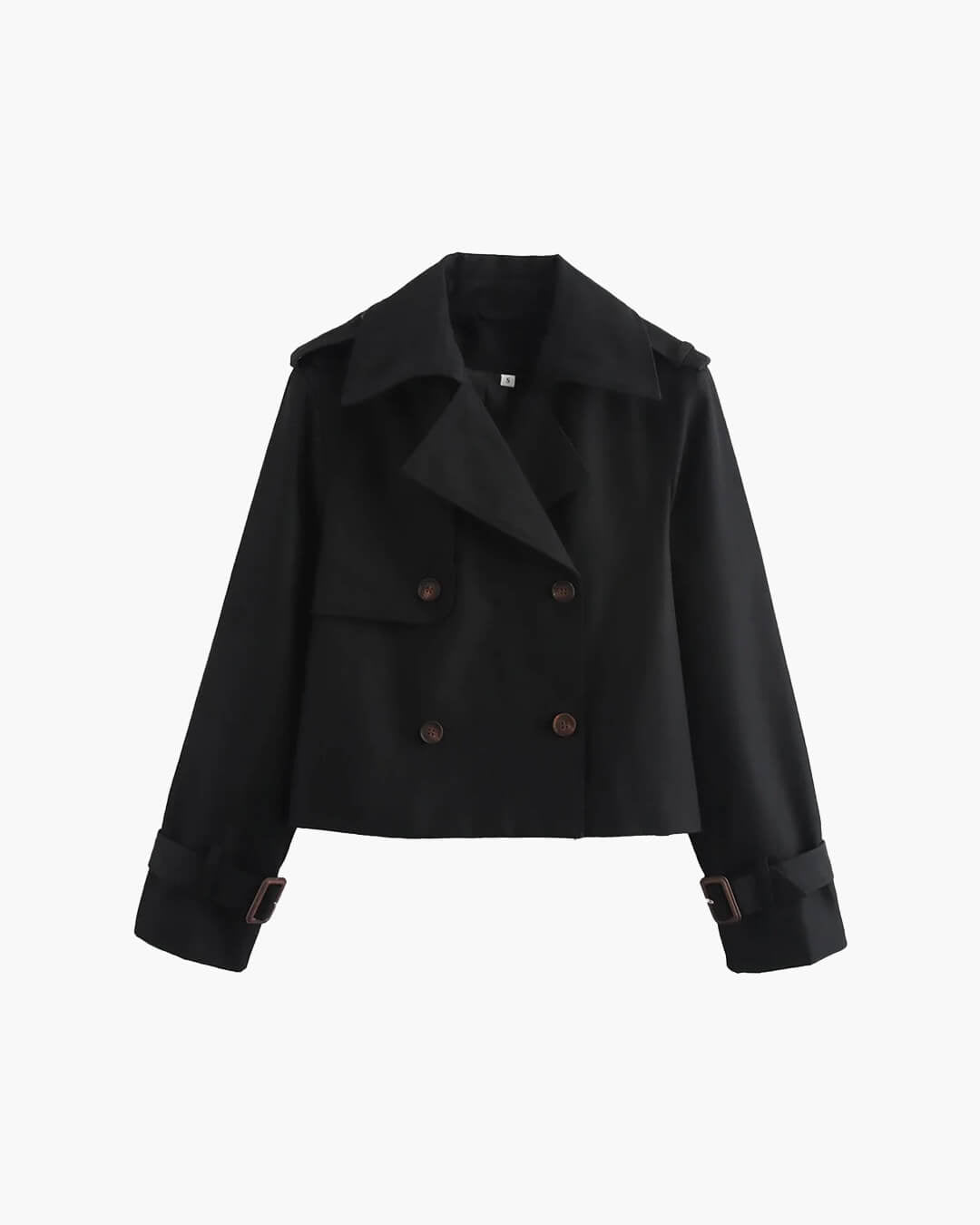 Bellatrix cropped trenchcoat