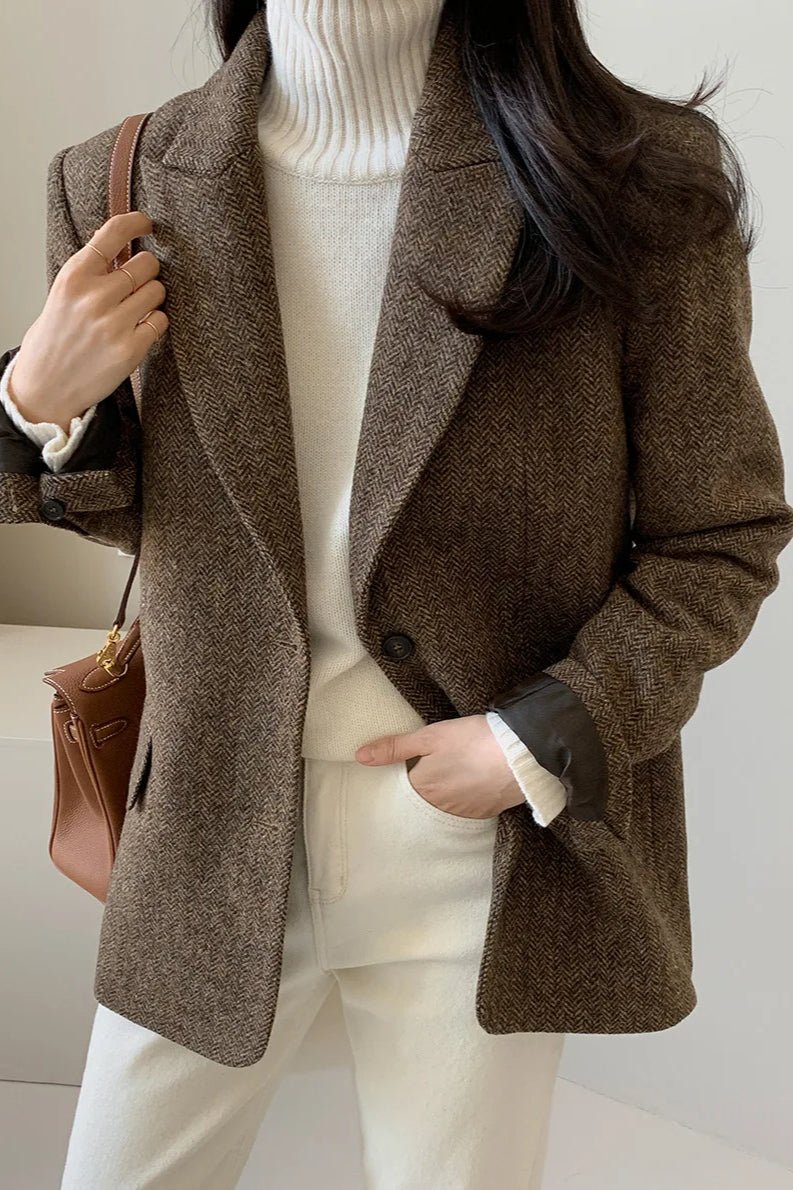 Belle blazer med oversized pasform