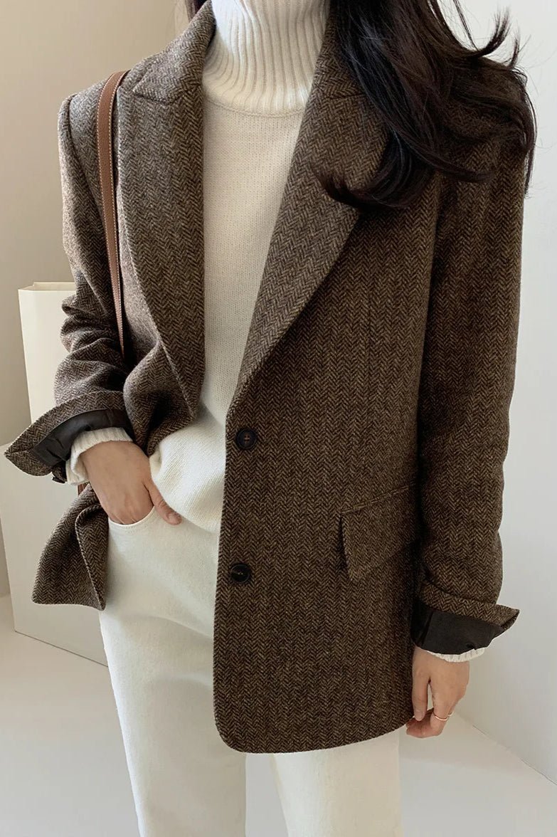 Belle blazer med oversized pasform