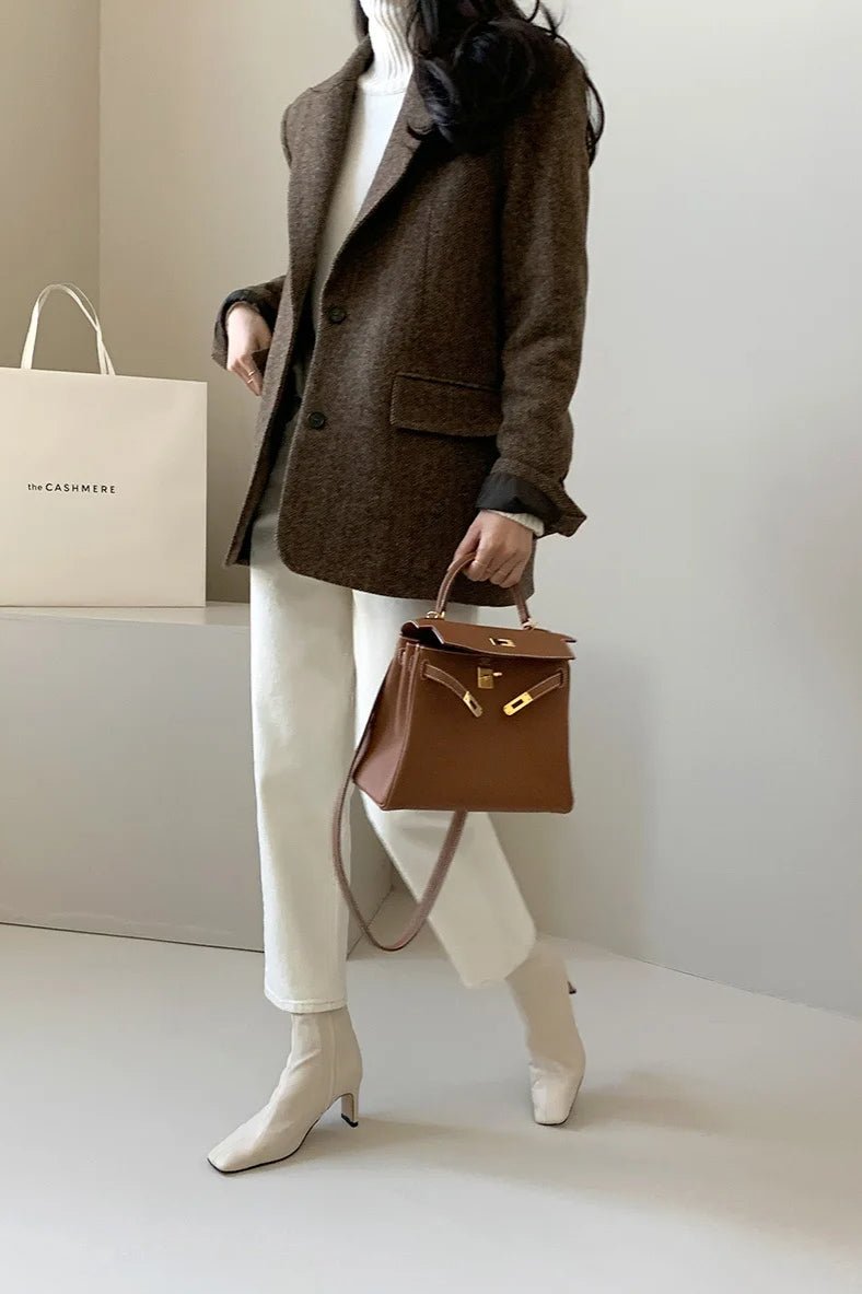 Belle blazer med oversized pasform