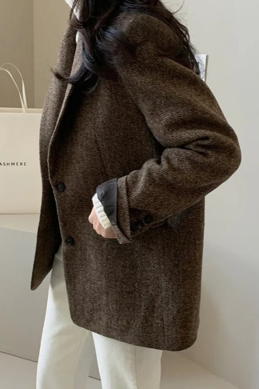 Belle blazer med oversized pasform
