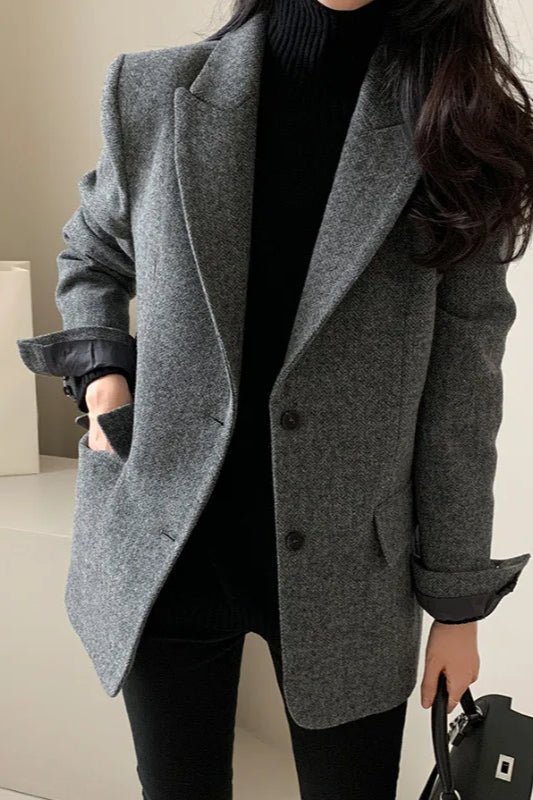 Belle blazer med oversized pasform