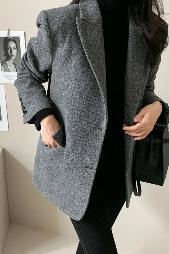 Belle blazer med oversized pasform