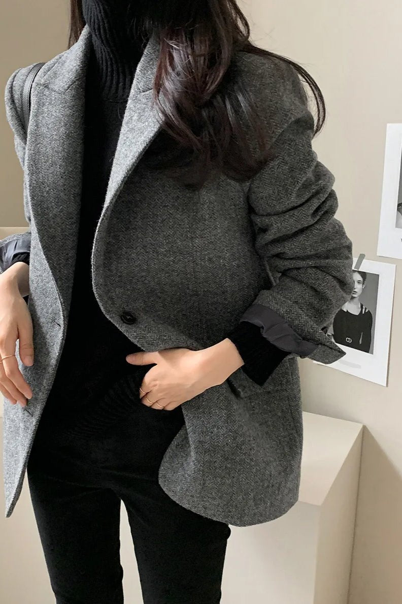 Belle blazer med oversized pasform
