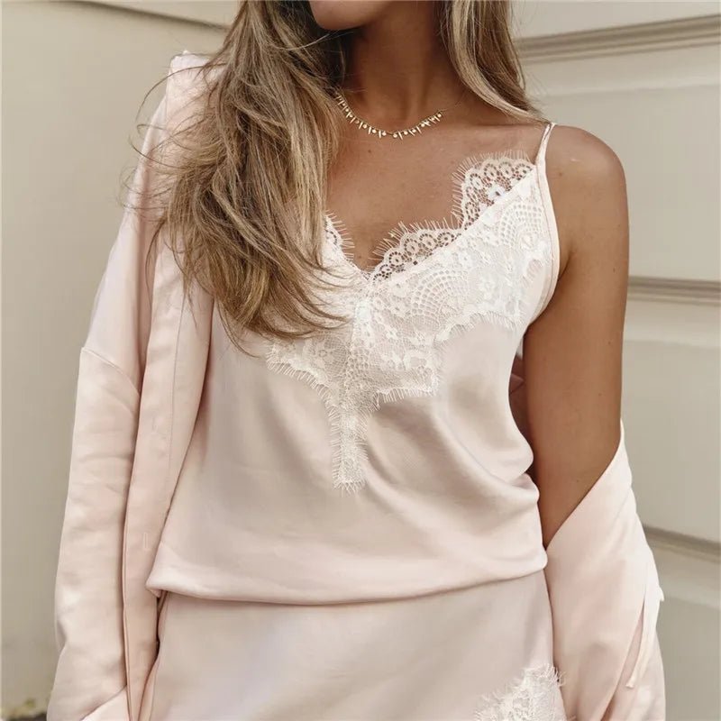 Bianca satin-camisol