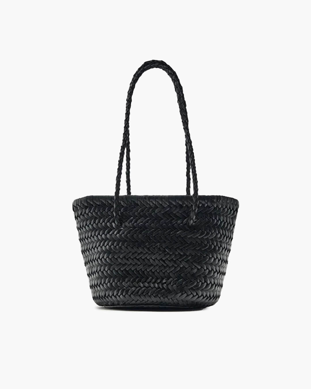 Blair flettet bucket-skuldertaske