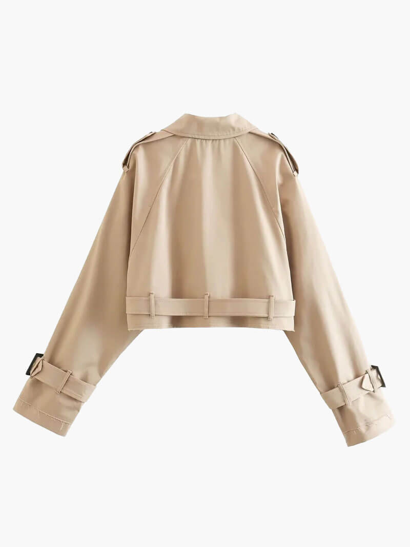 Blair kort trenchcoat