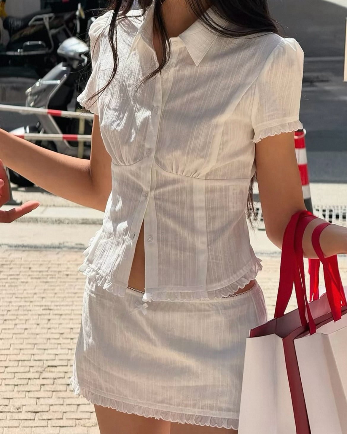 Brianna kort sæt med figursyet skort