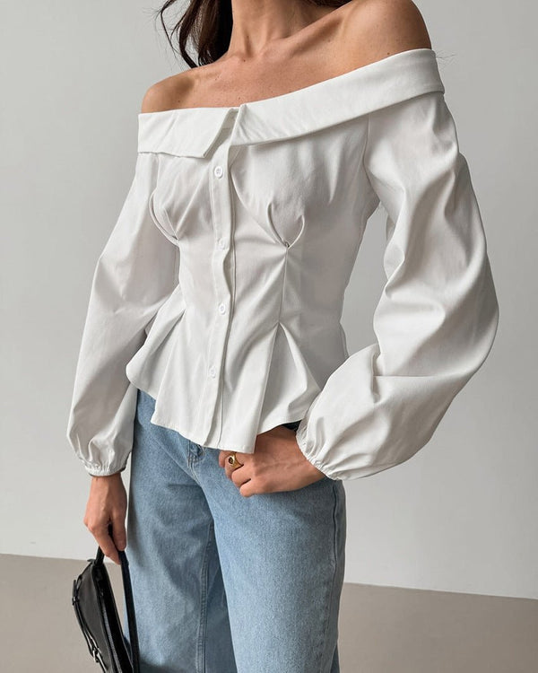 Catherine off-shouldertop