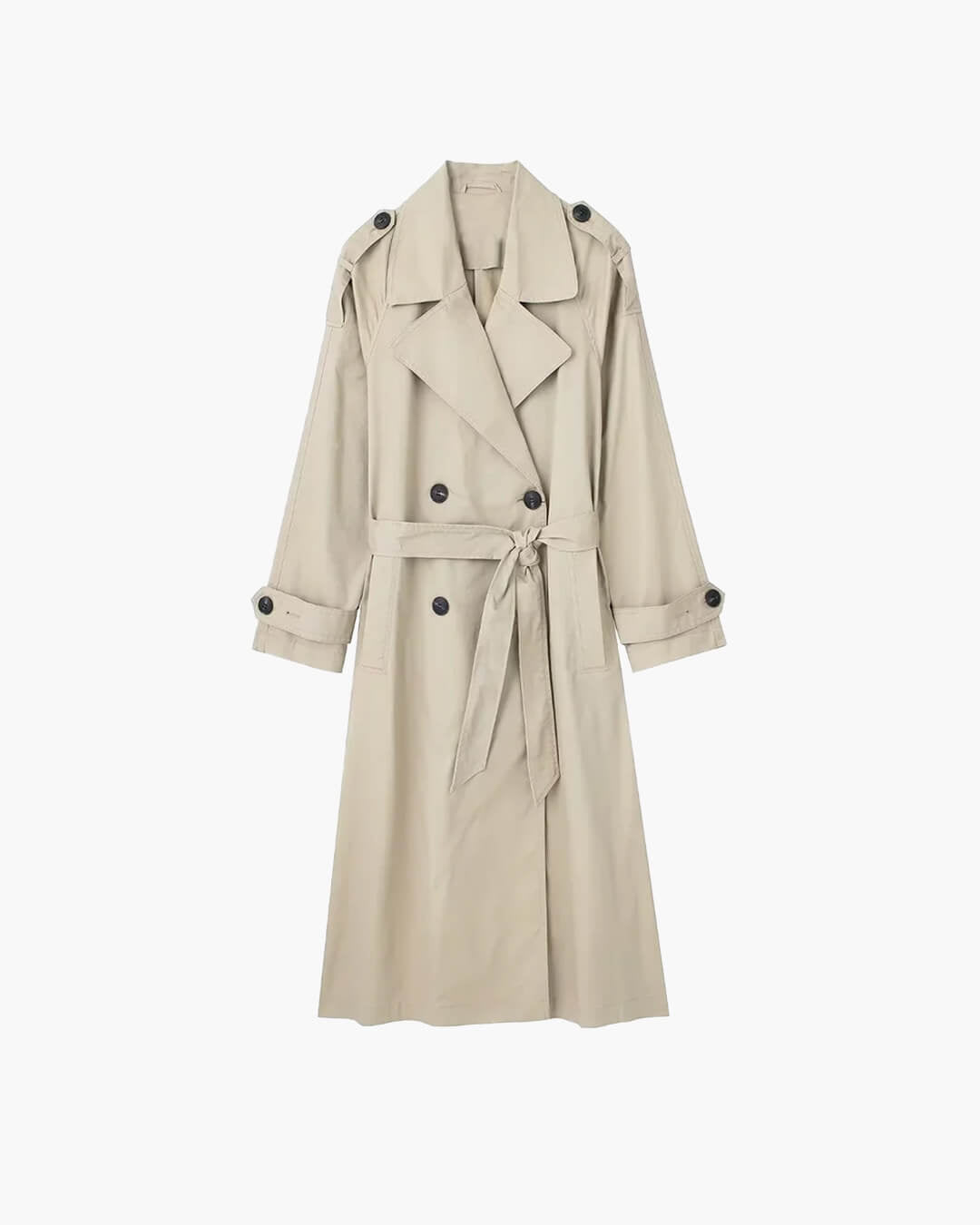 Cecilia trenchcoat med bælte