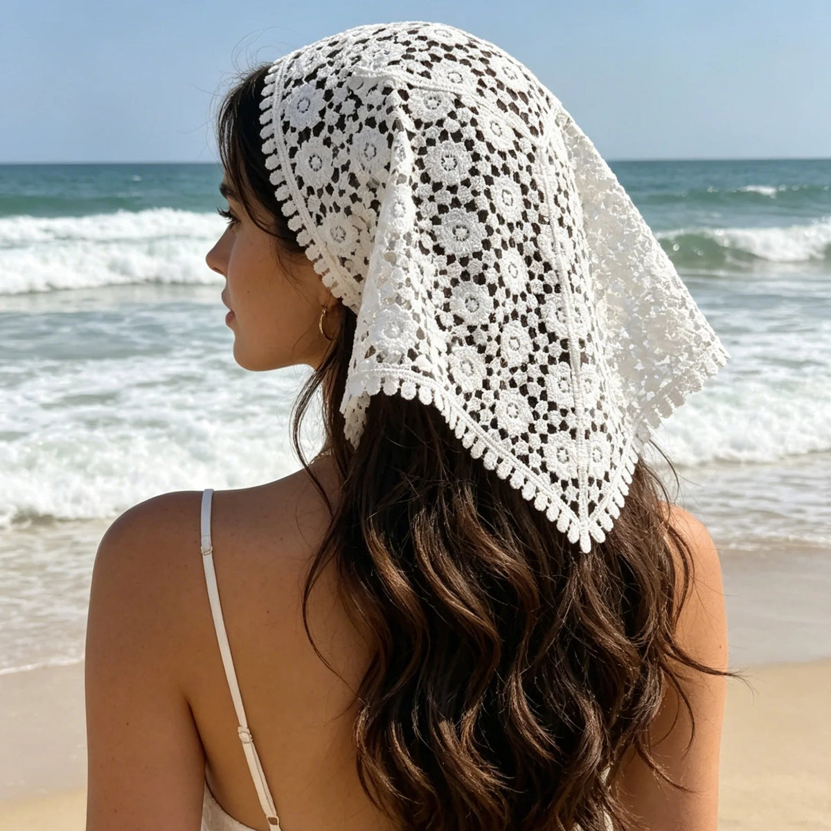 Celeste Bohemian Triangle Headscarf