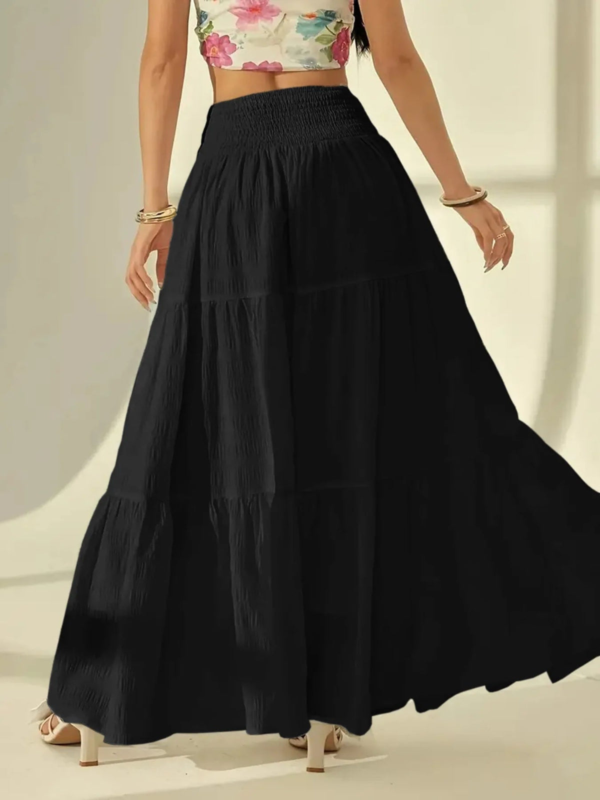Celeste Layered Maxi Skirt