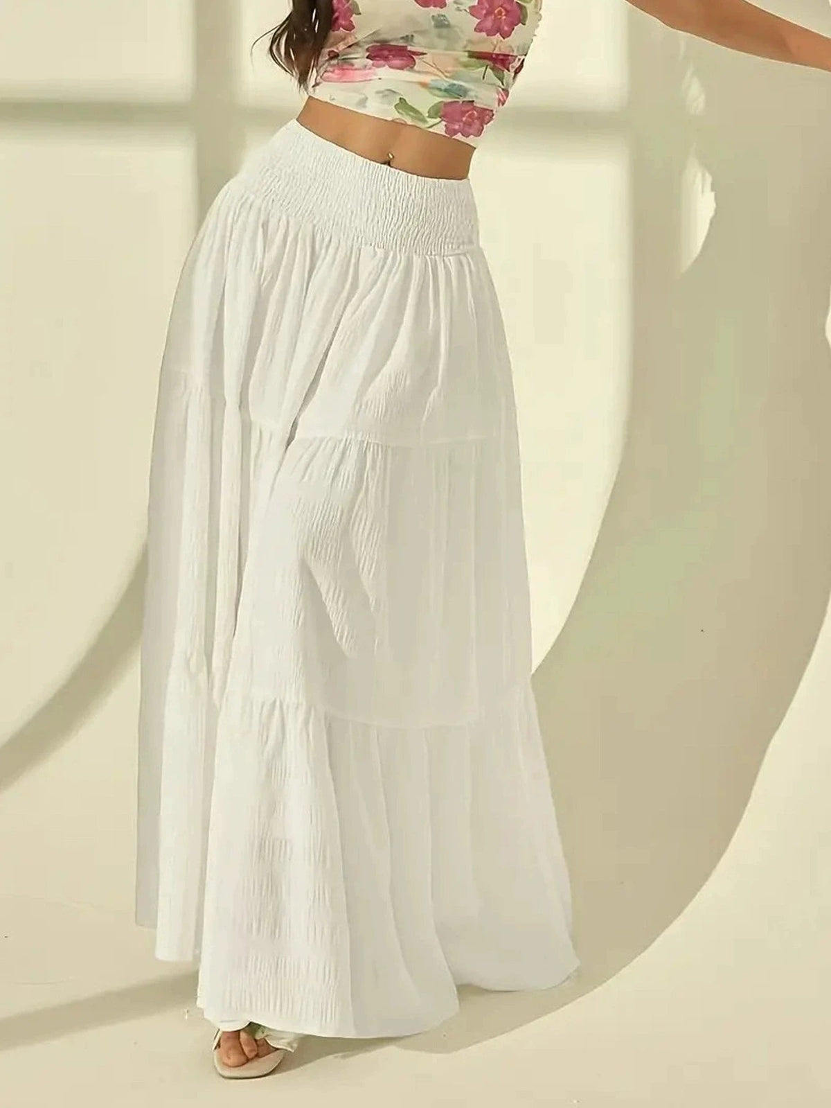 Celeste Layered Maxi Skirt
