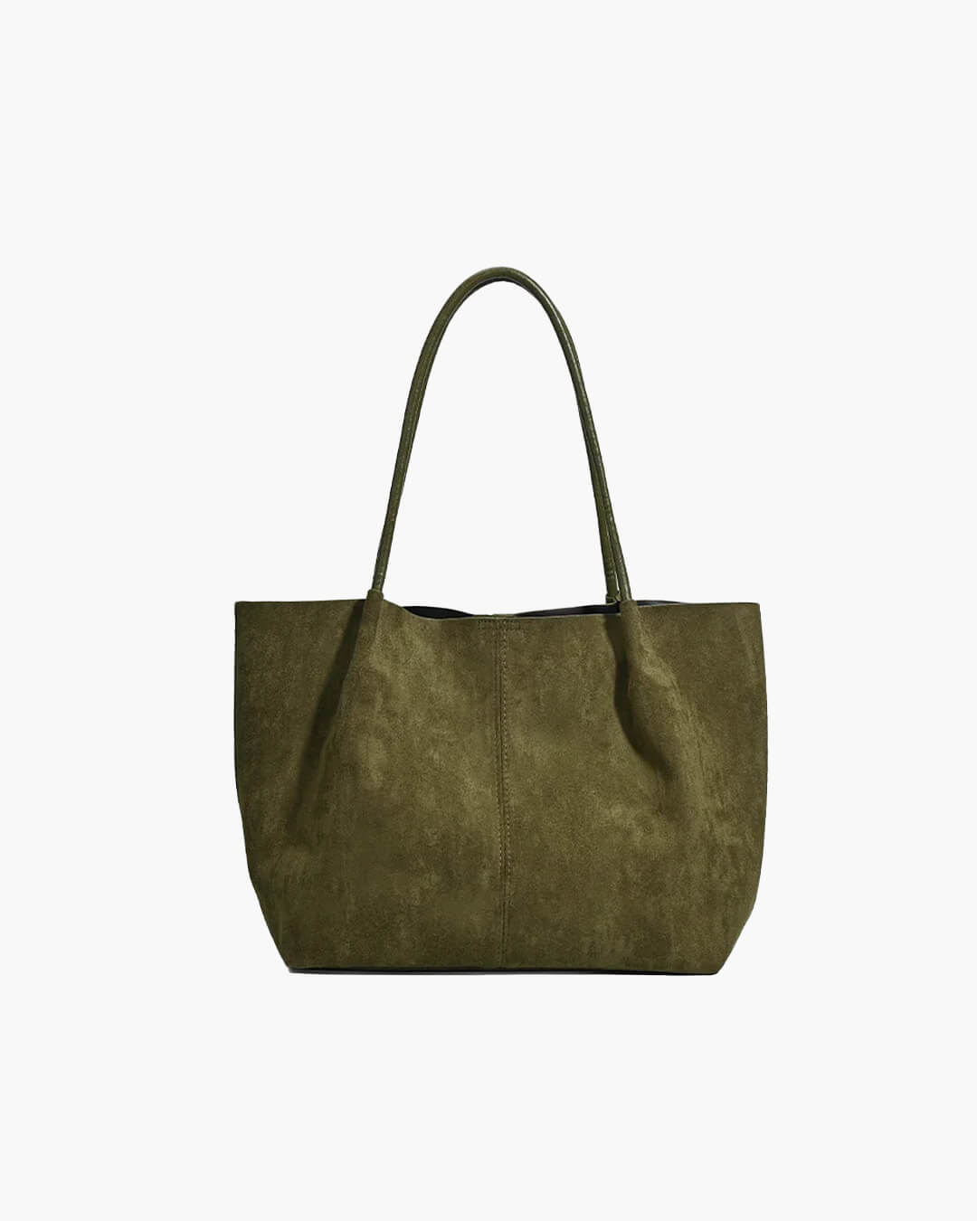 Cheska shopper i ruskind med pung