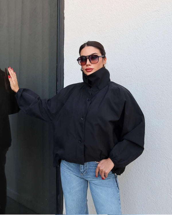 Clara High-Neck Jacket