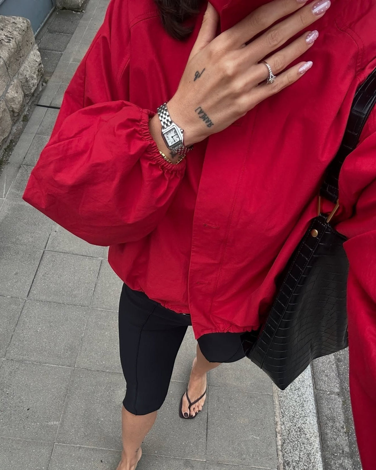 Clara jakke med høj hals