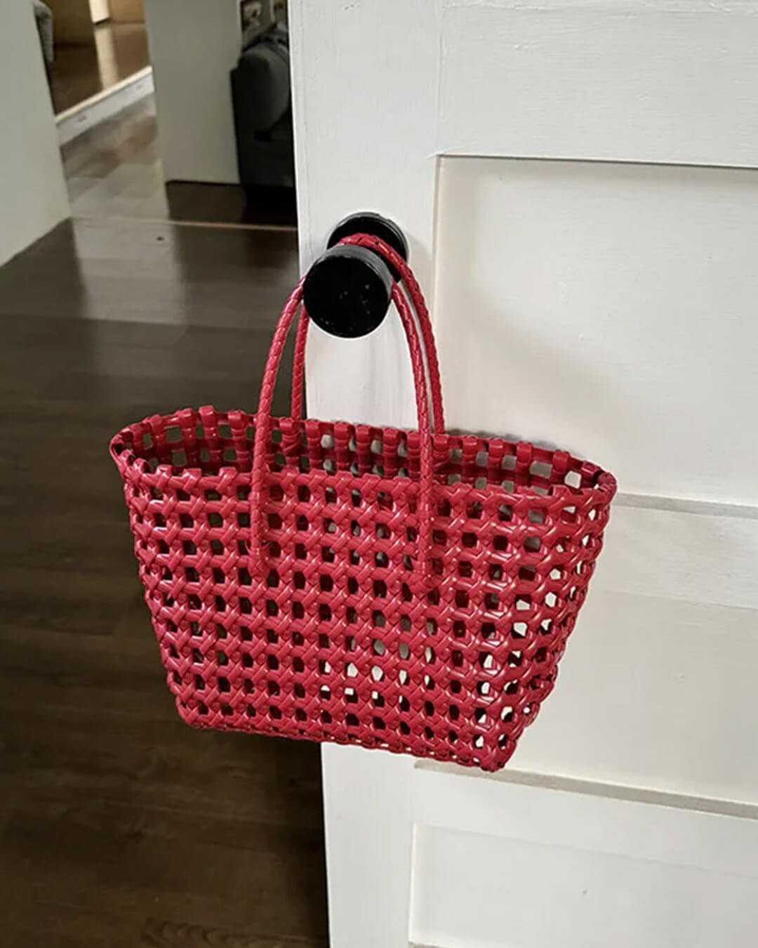 Cresta shopper i åbent vævet materiale