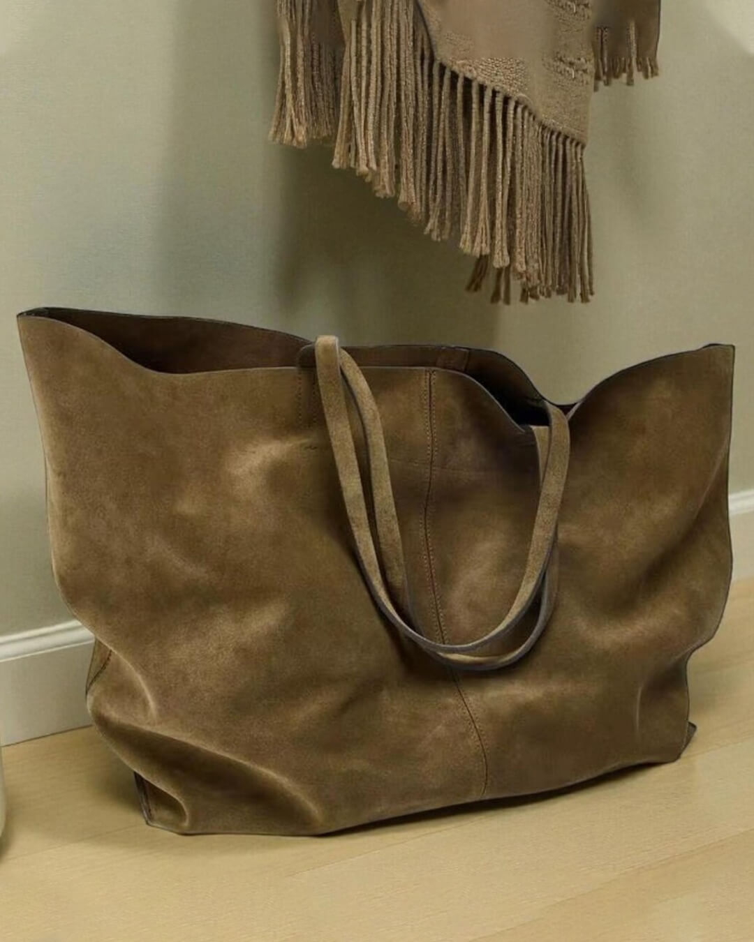 Cynthia stor shopper i ruskind