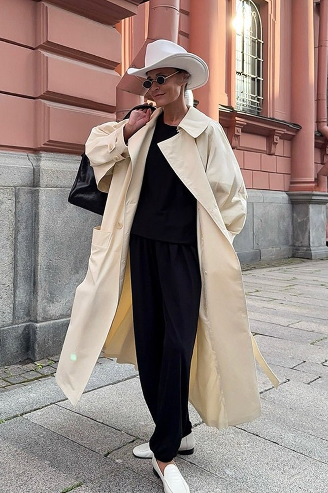 Danielle trenchcoat med bælte