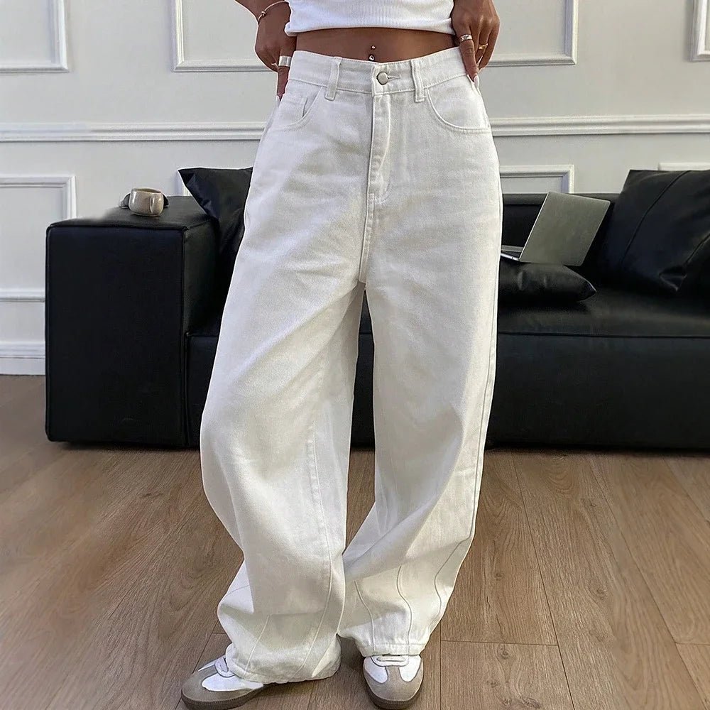 Danielle baggy jeans med brede ben
