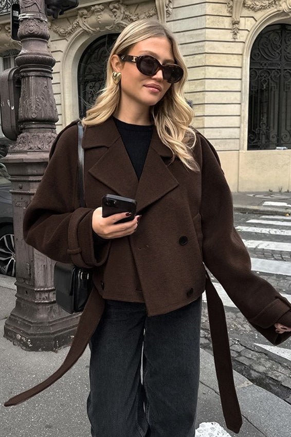 Daphne kort efterårs- og vinterfrakke