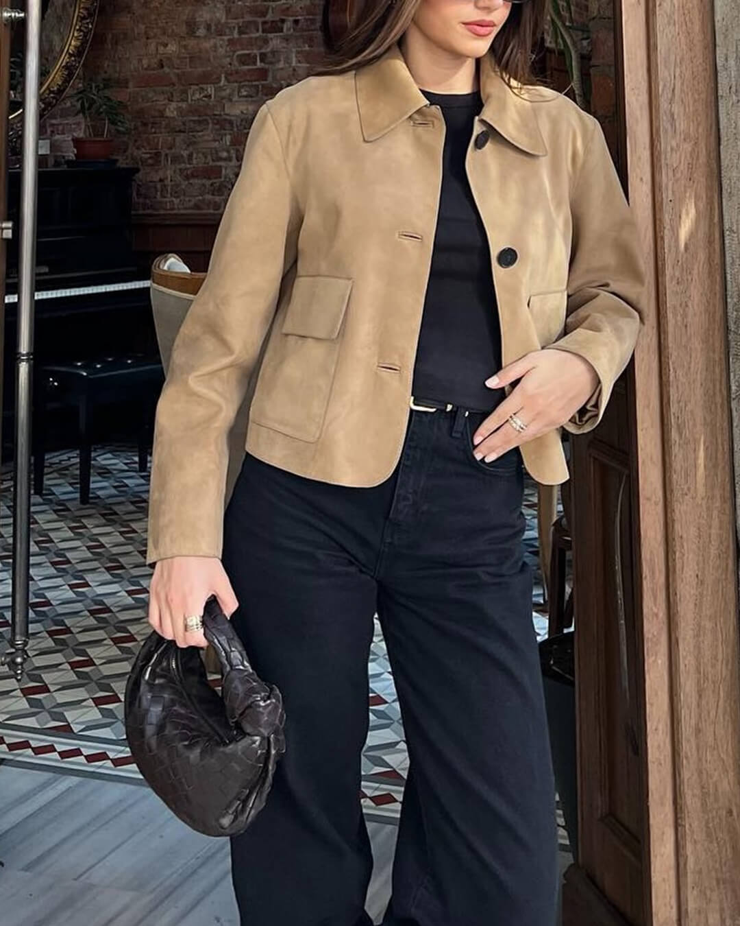 Elara ruskindsjakke