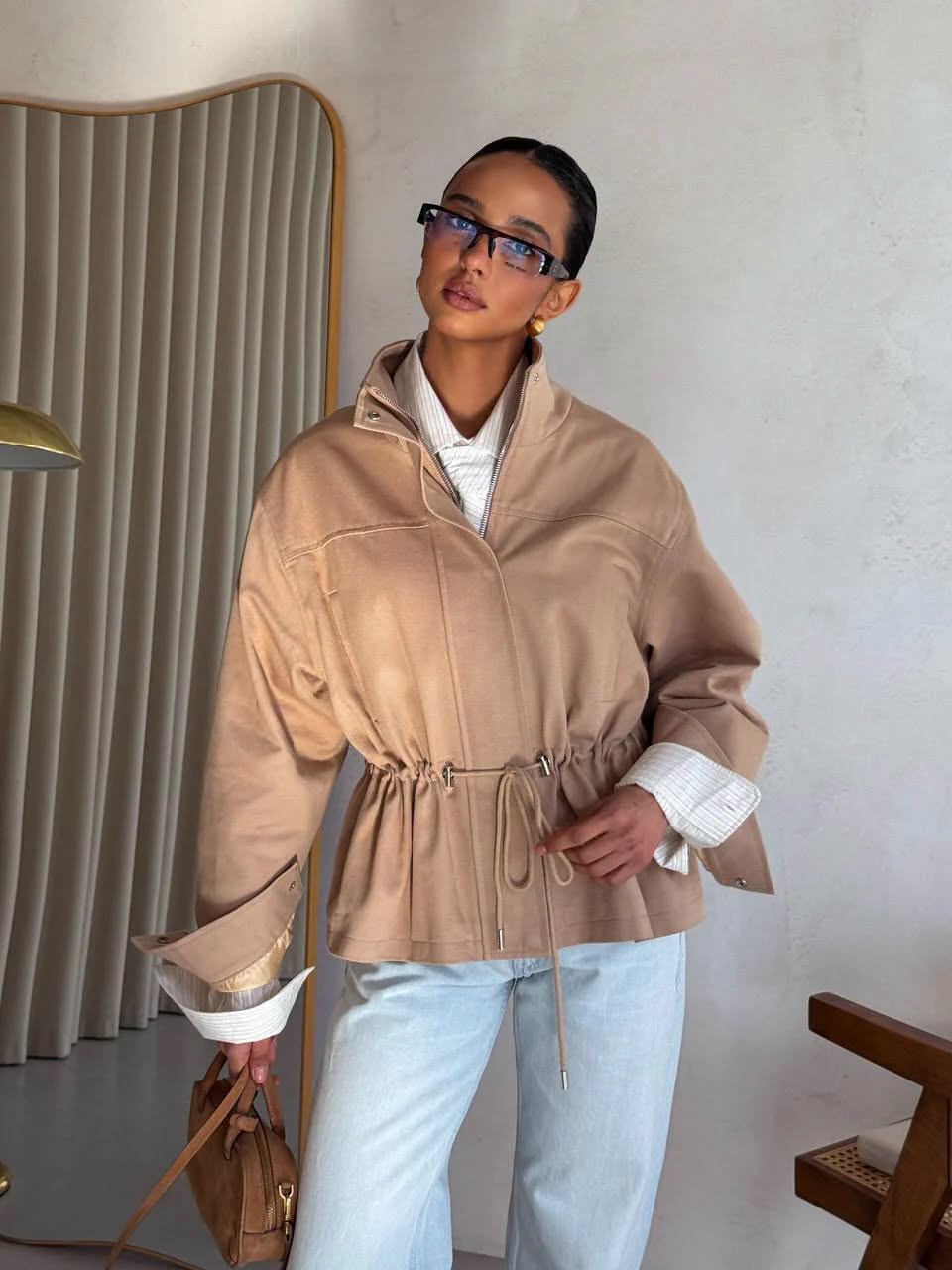 Esther Stand Collar Jacket