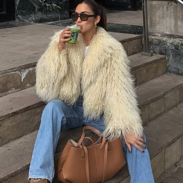 Faux Fur Coat