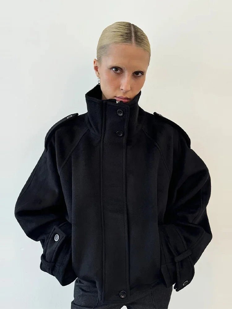 Fiona kort frakke