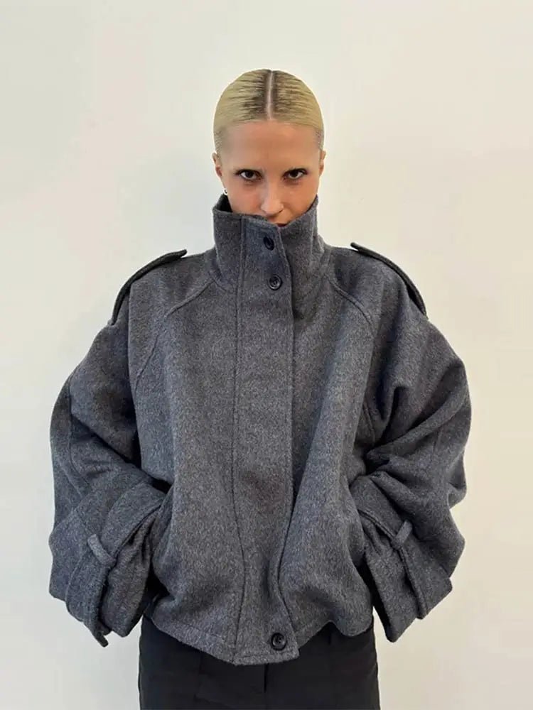 Fiona kort frakke