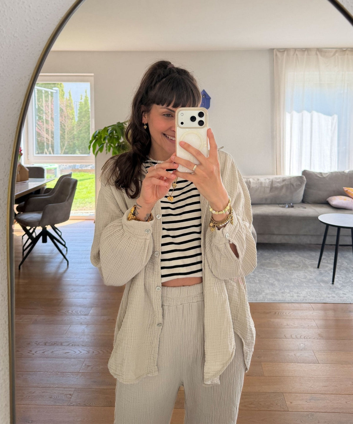 Freya oversize-muslinbluse