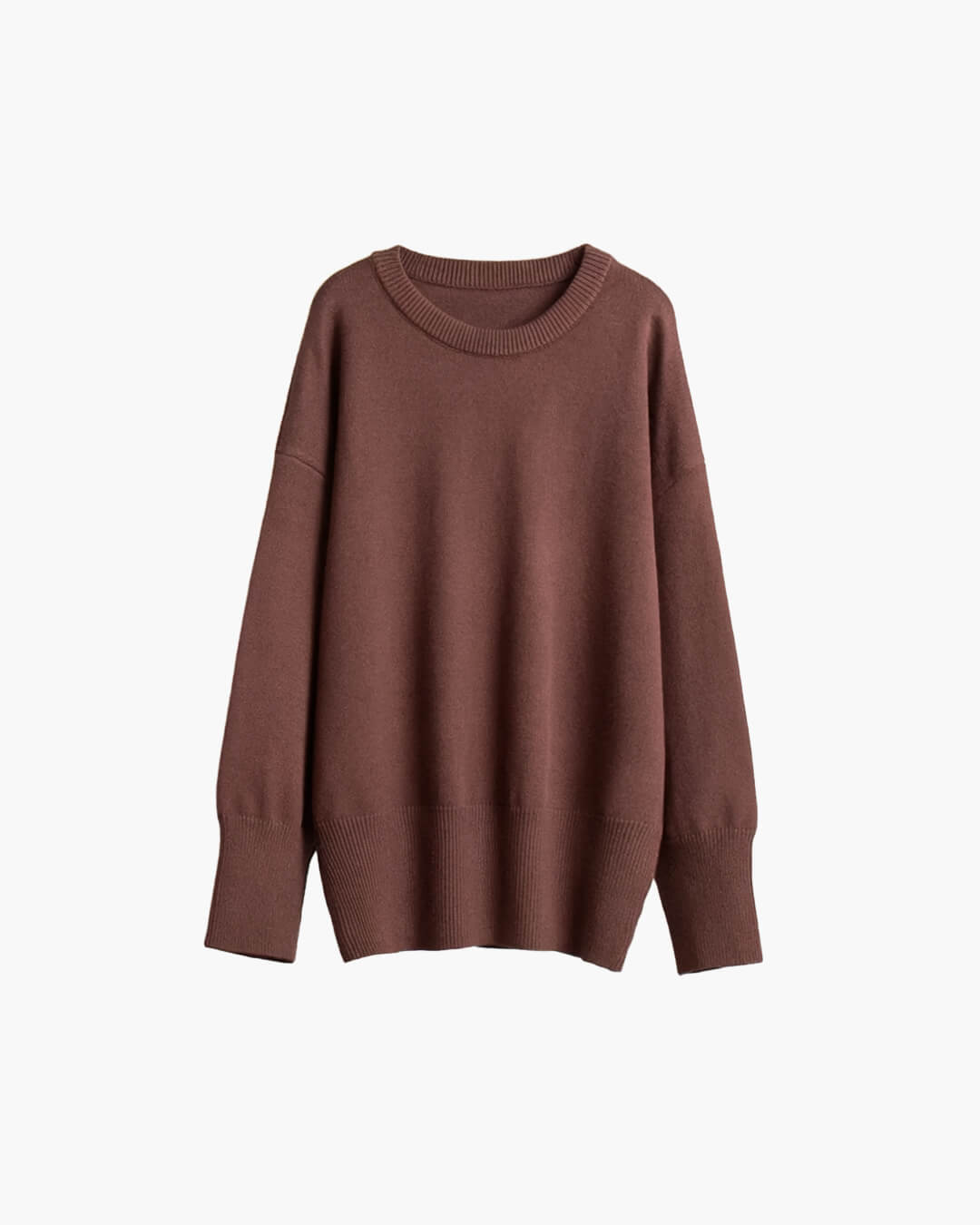 Georgette Ribstrikket sweater