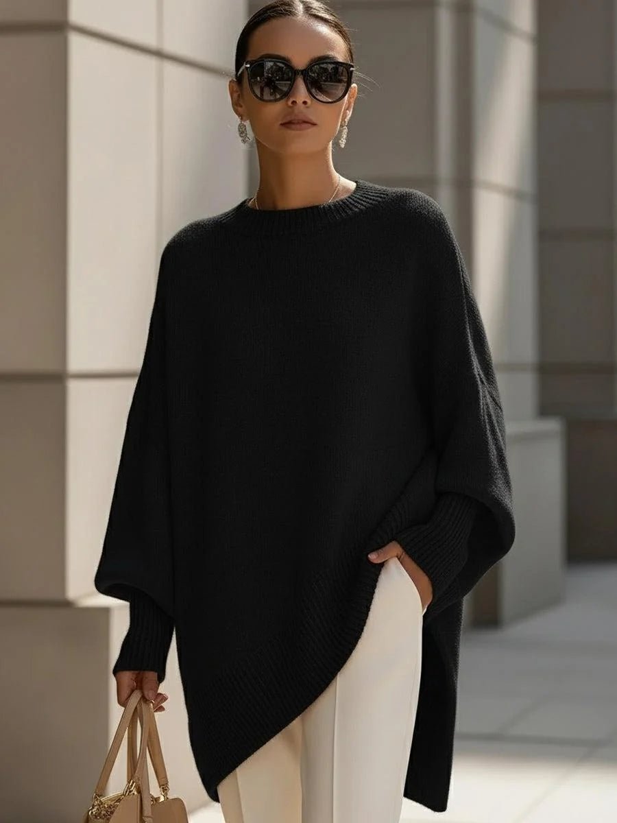 Georgette Ribstrikket sweater