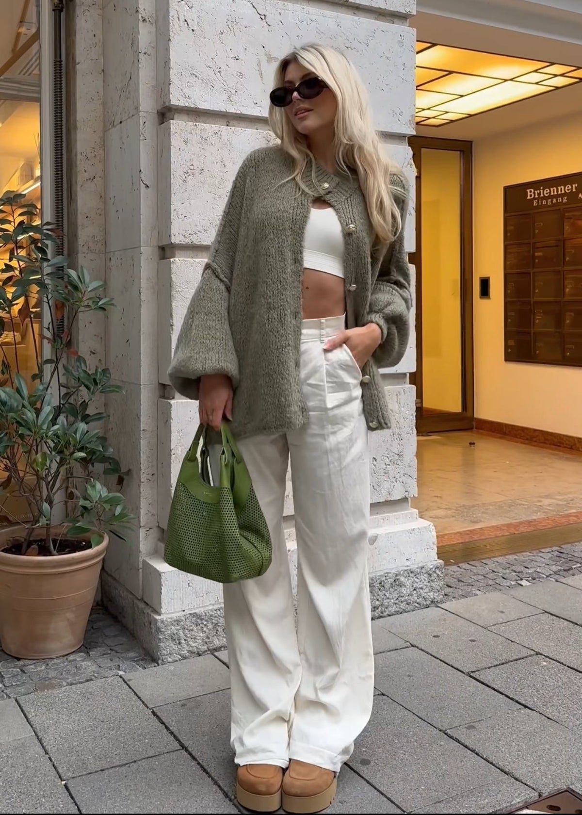 Greta lang cardigan