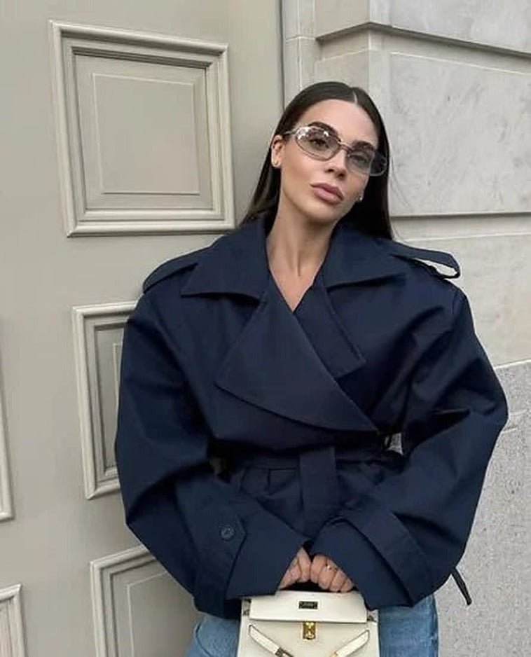 Hailey kort trenchcoat