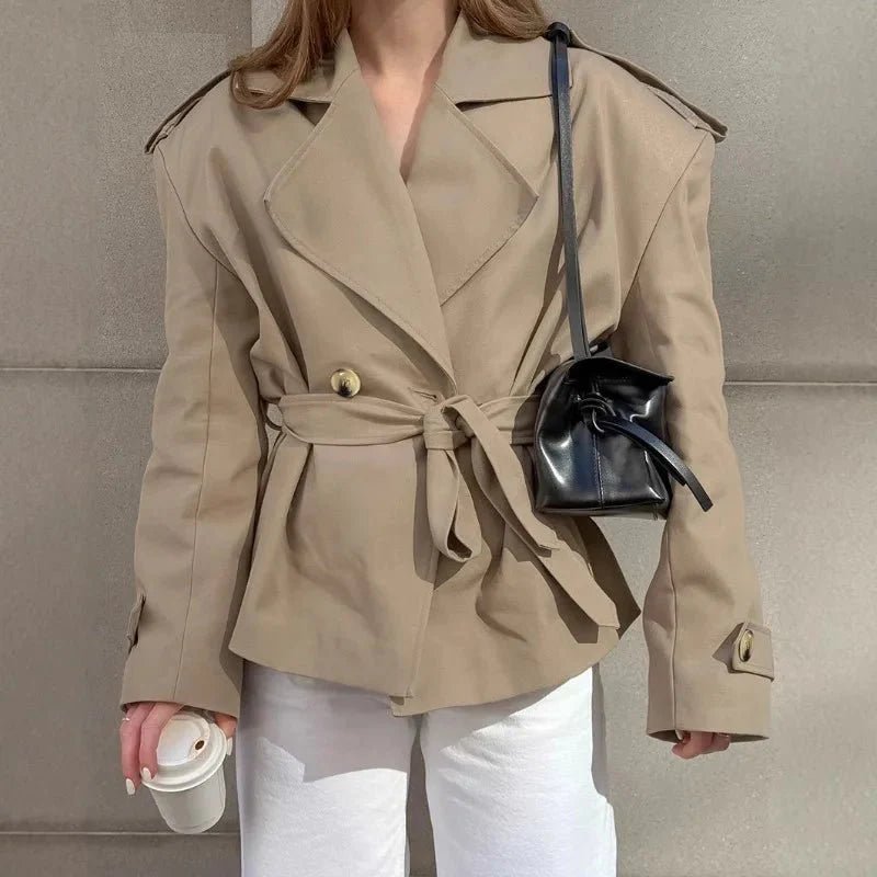 Hailey kort trenchcoat