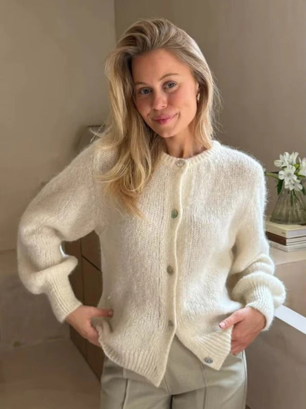 Hazel blød strikcardigan